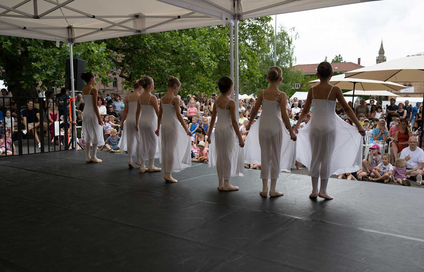 Tanz-Aufführung im Rahmen der Festspieltage